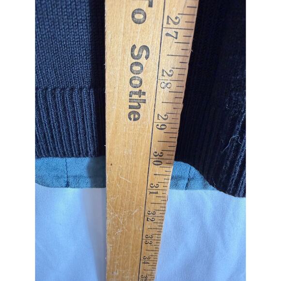 Y2K Per Se Colorblock Suede Jacket Size 10 - Picture 5 of 5